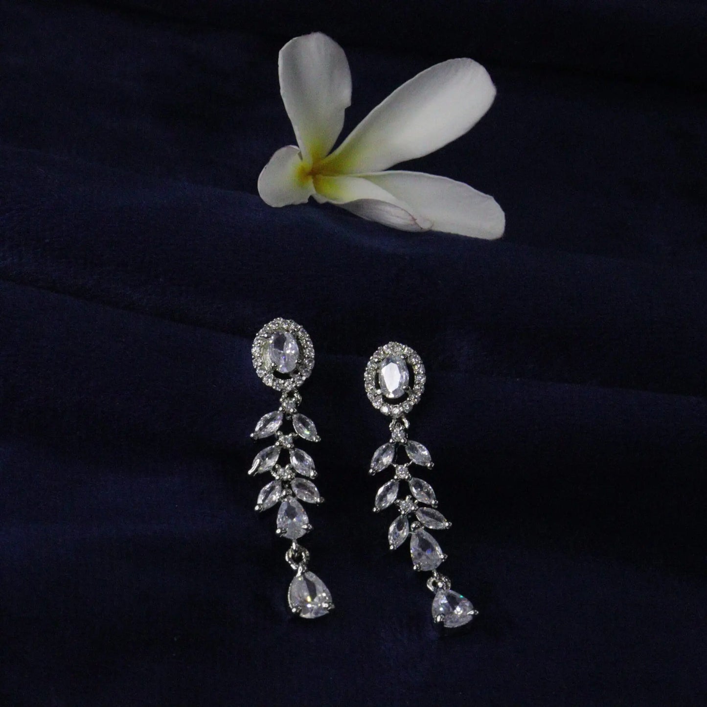 Indus Icon 101 American Diamond earrings